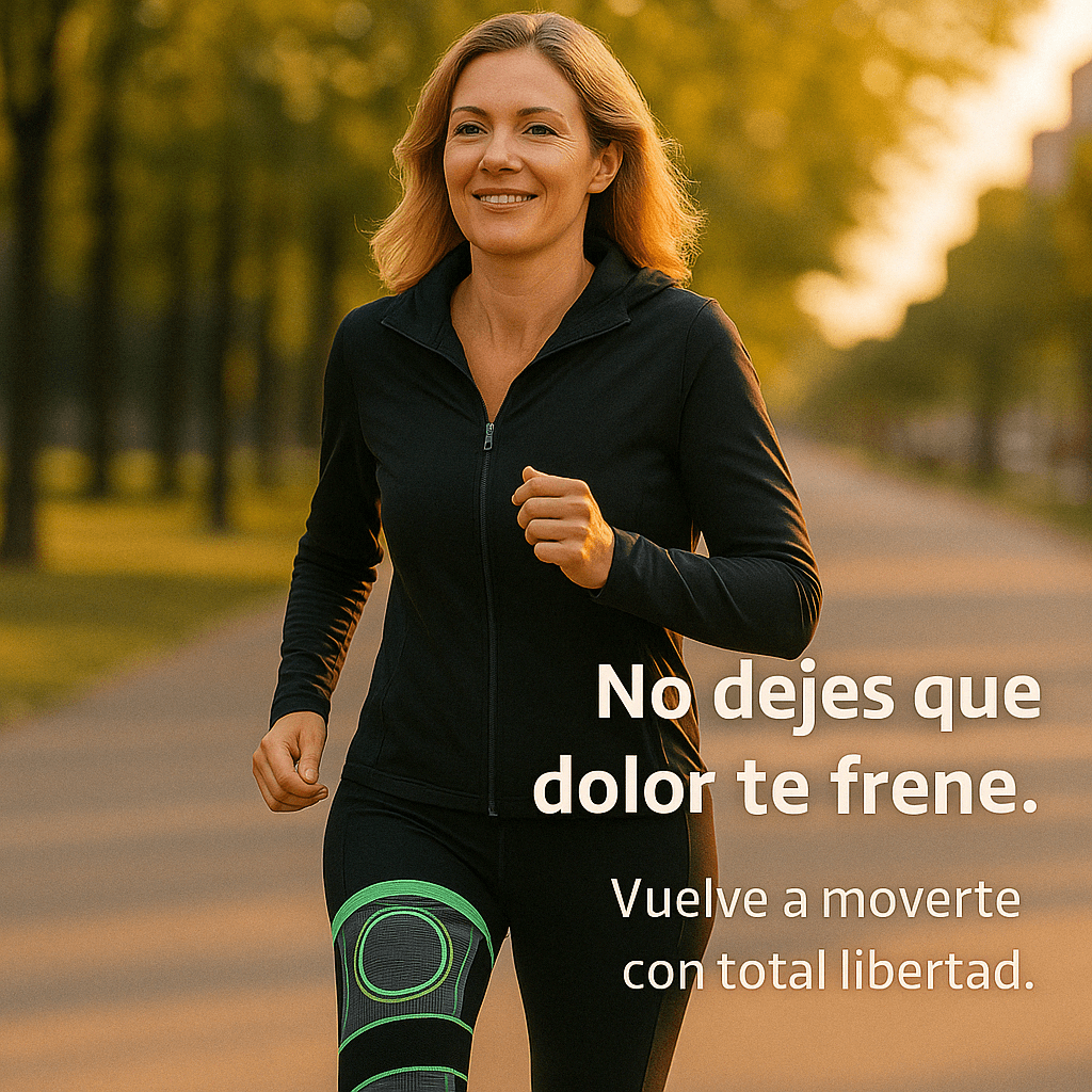 Rodillera de compresión ajustable - A un paso de tu felicidad