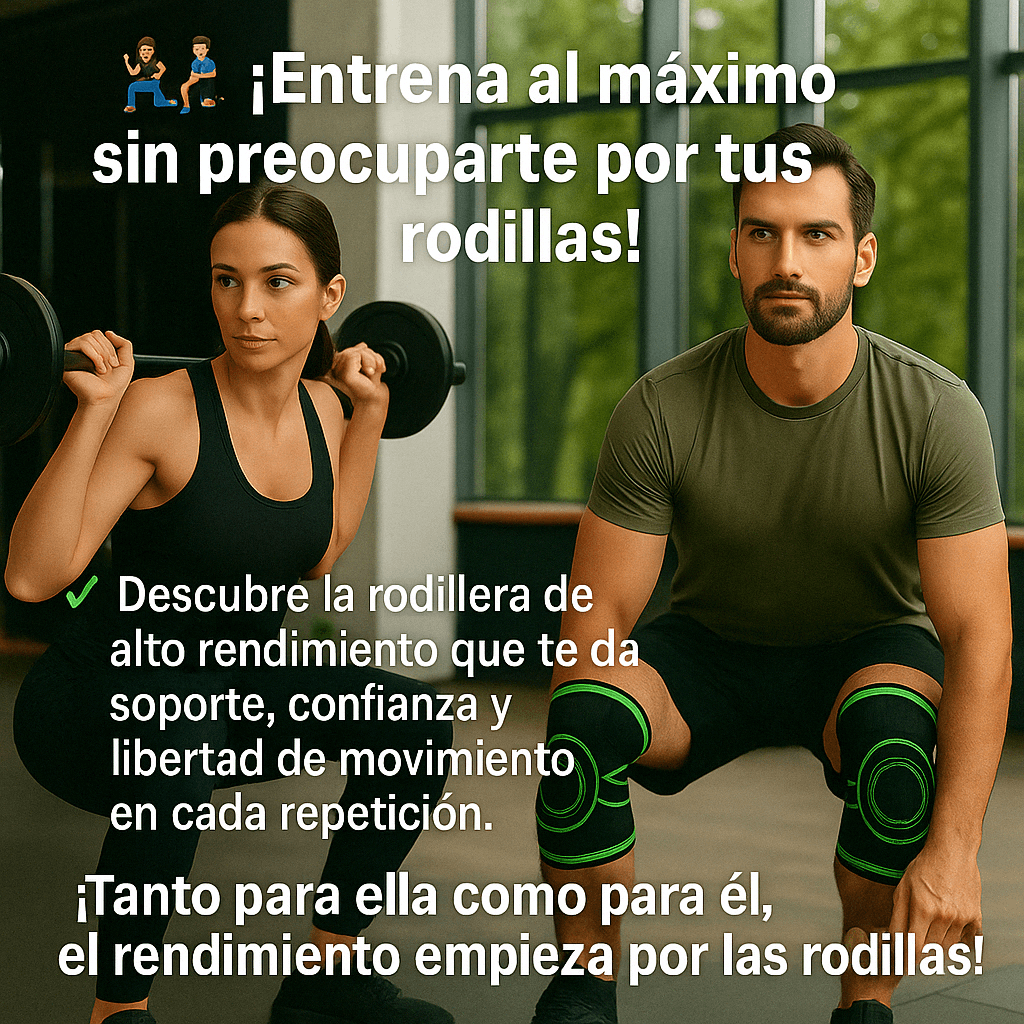 Rodillera de compresión ajustable - A un paso de tu felicidad
